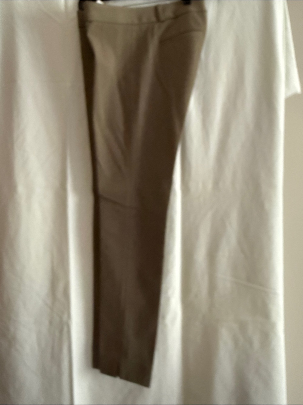 Banana Republic Women's Sloan Fit Pant in Khaki Brown